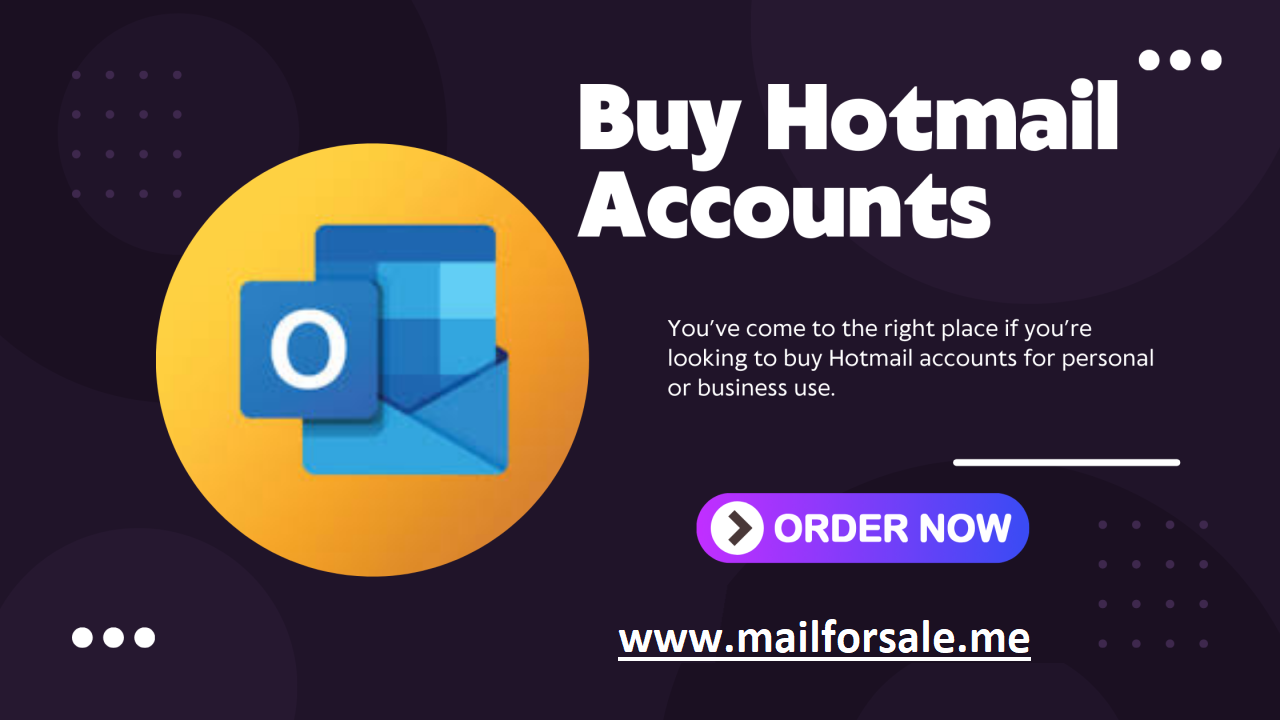 When to Buy Hotmail Accounts